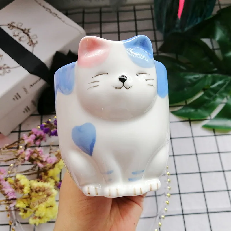 Милые Мультяшные кружки с котом домашний декор Детская кружка для воды посуда