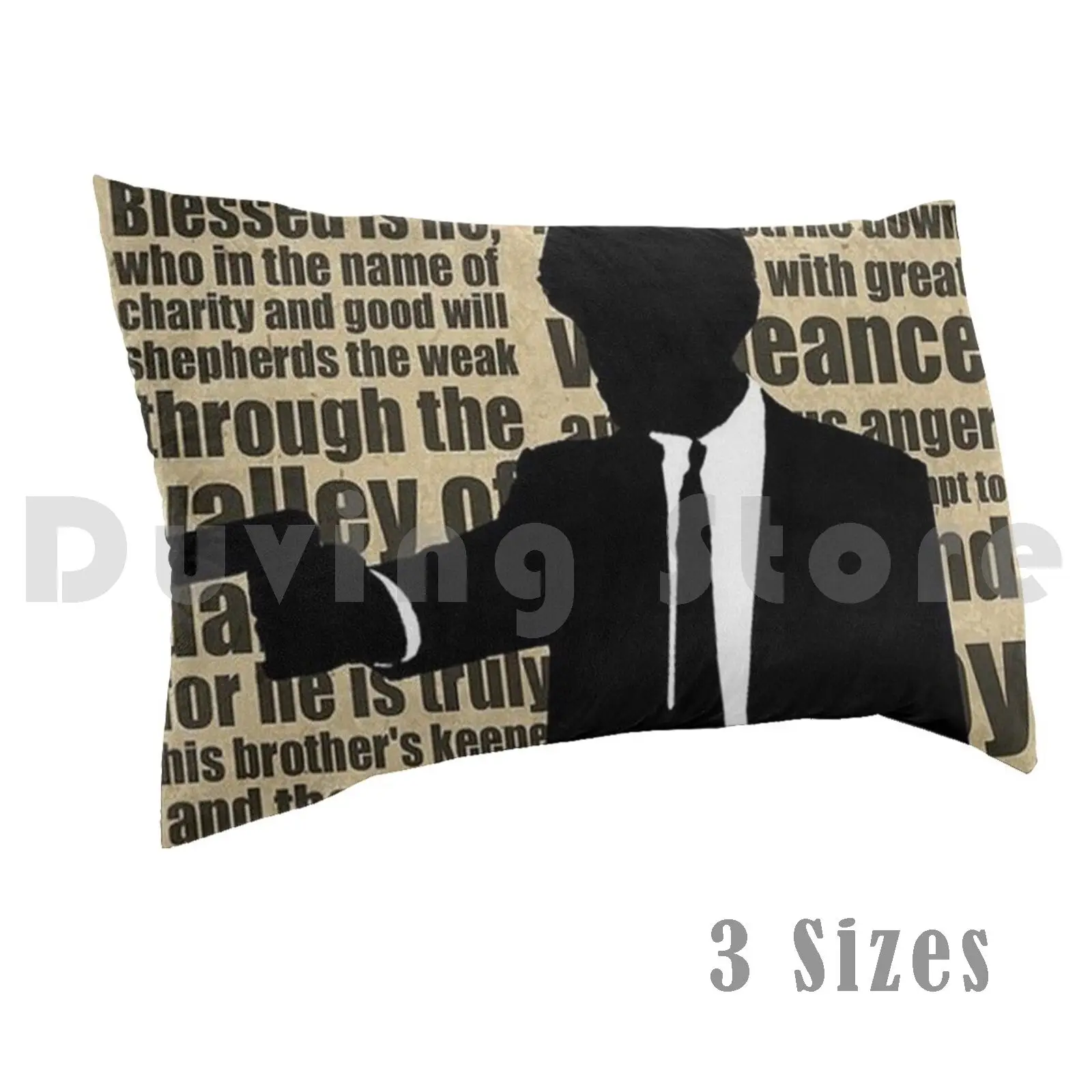 

Чехол с изображением целлюлозной фантастики Merch, «сделай сам», 40x60, Эзекиль 25 17, Джон травольта, Самуэль, л, Джексон, Джанго