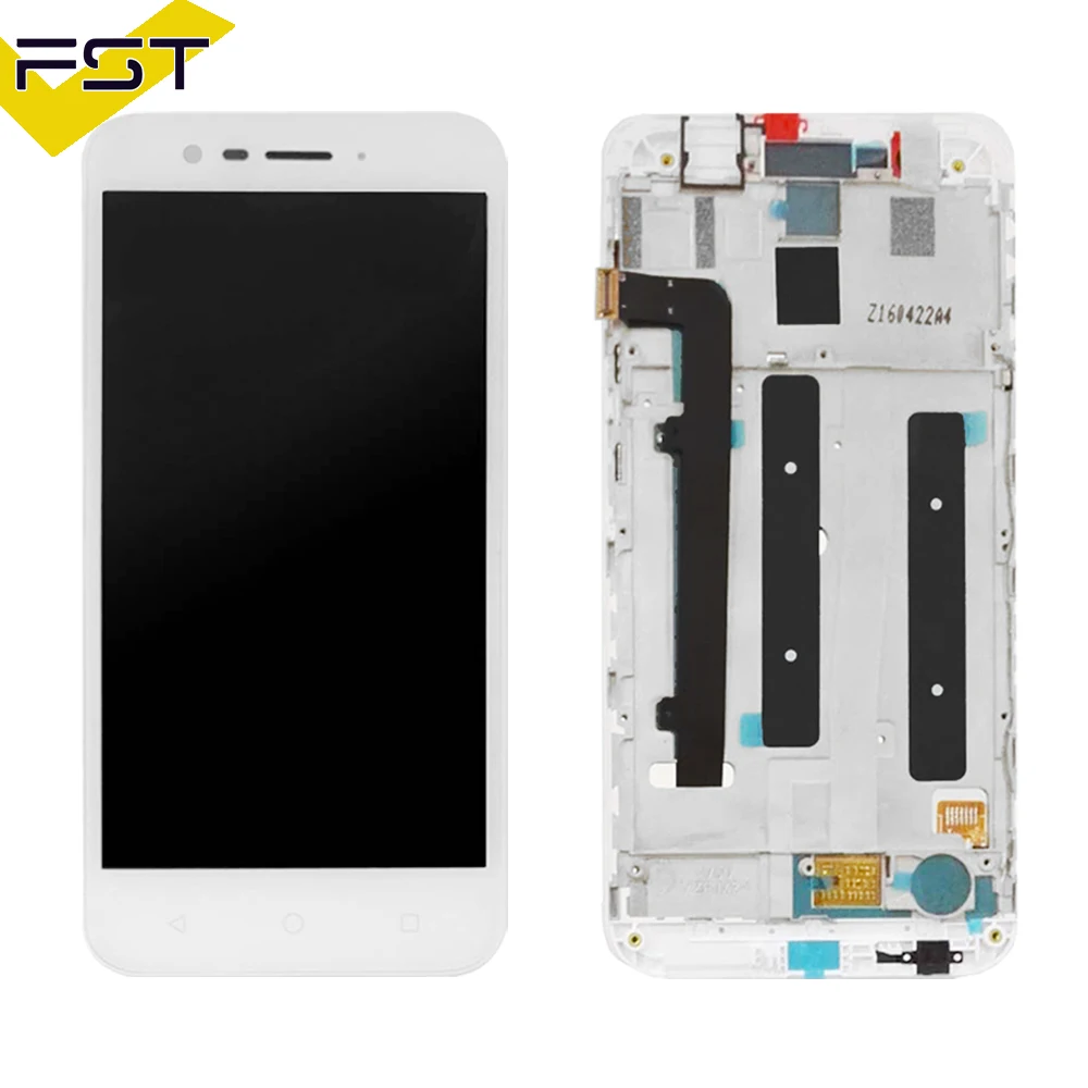 

Black/White For Alcatel Vodafone Smart Prime 7 VFD600 LCD Display Touch Screen Phone Digitizer Assembly With Frame+Tools
