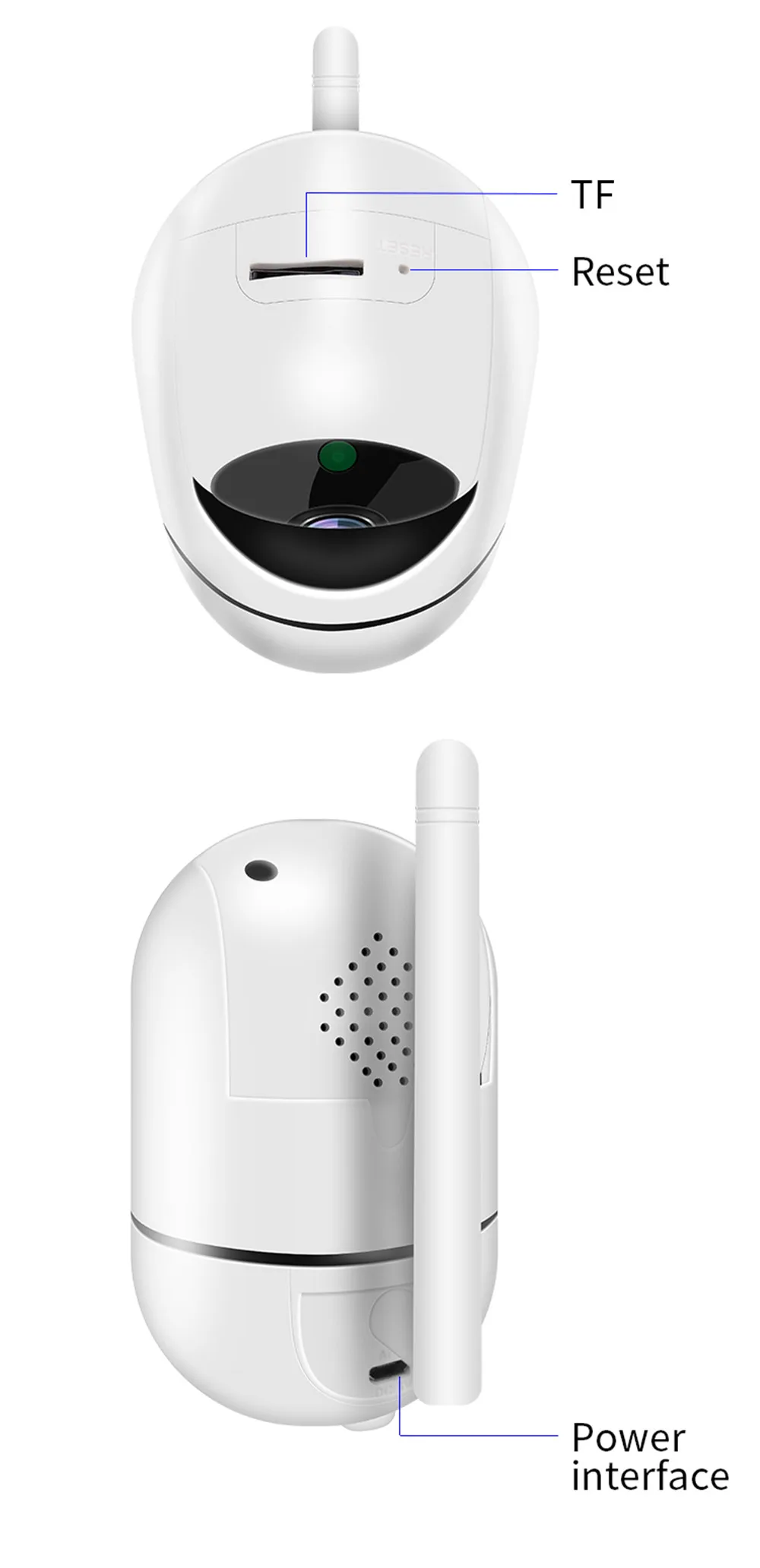 Kebidumei HD 1080/720P Беспроводная ip-камера облачная интеллектуальная автоматическая Wi-Fi камера системы безопасности Мини CCTV комнатная наружная камера