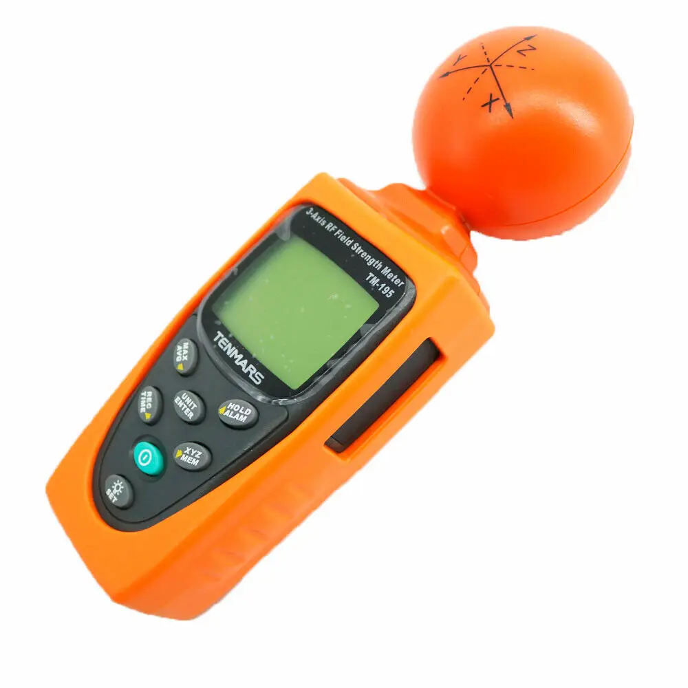 3 оси высокая частота RF измеритель напряженности поля TM-195 EMF тестер TM195 |