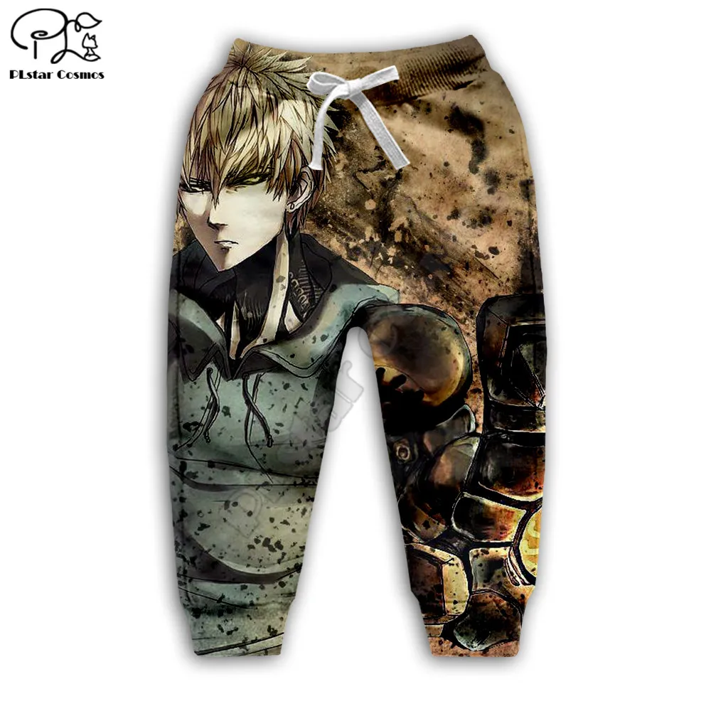 Толстовки с капюшоном объемным изображением аниме One-Punch Man пальто на молнии