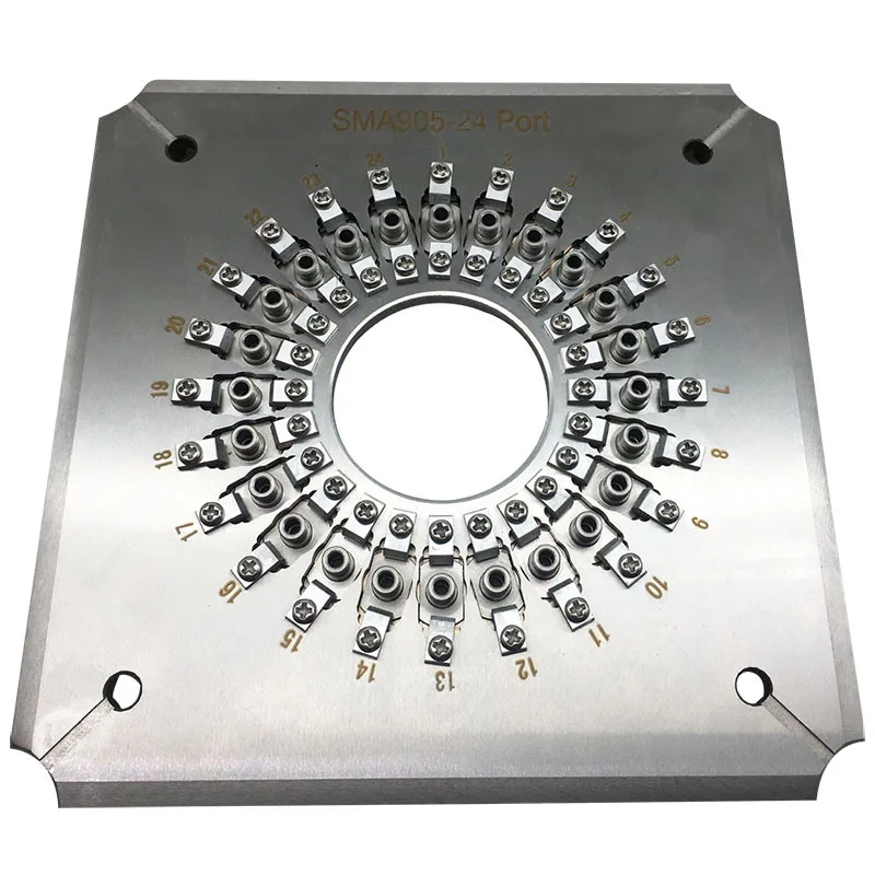 Four corner pressurized PC1.25 1.0 bare ferrule non-standard ferrule fiber grinder grinding disc polisher fixture LC/APC-24