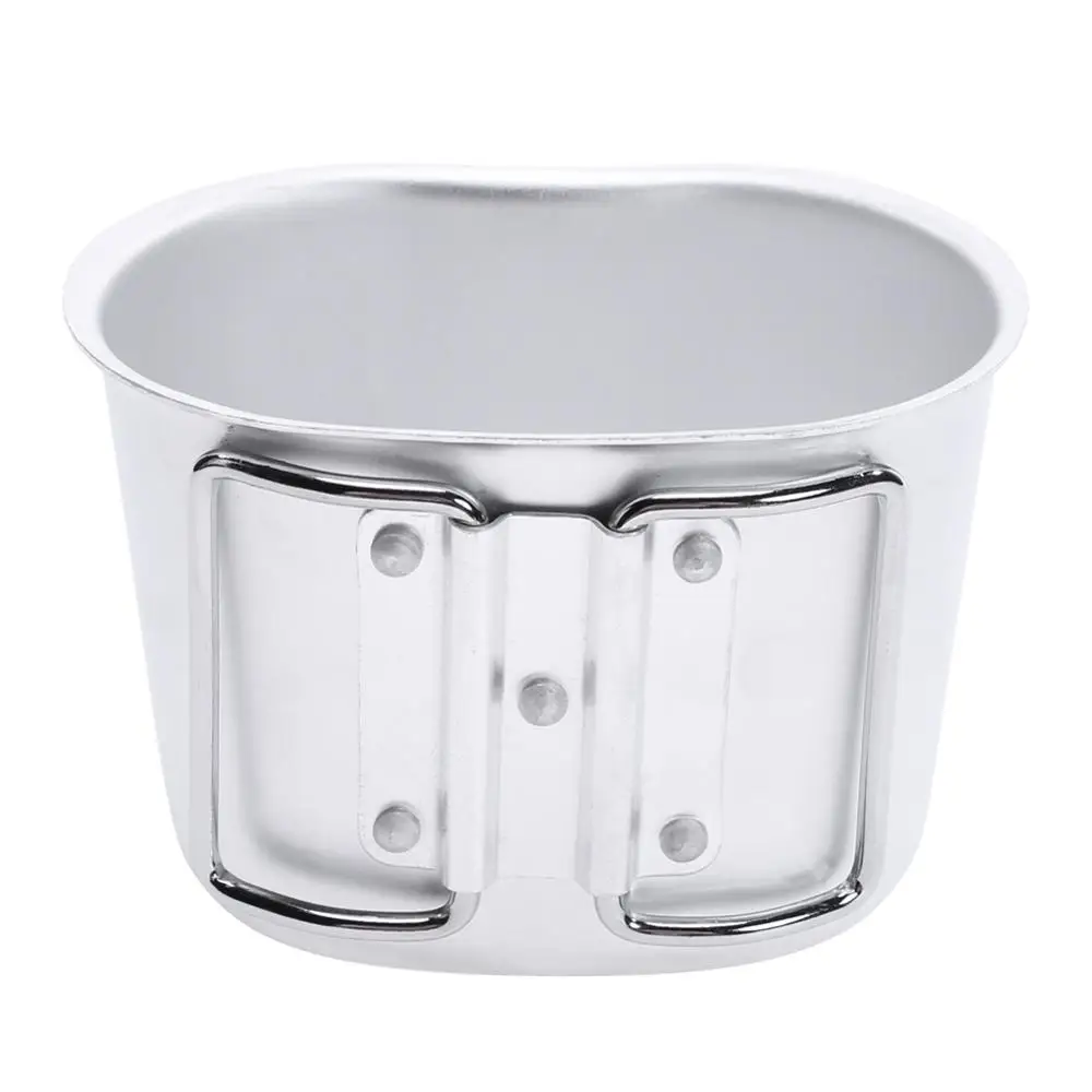 Тяжелая крышка армейская бутылка для воды алюминиевая чашка приготовления пищи