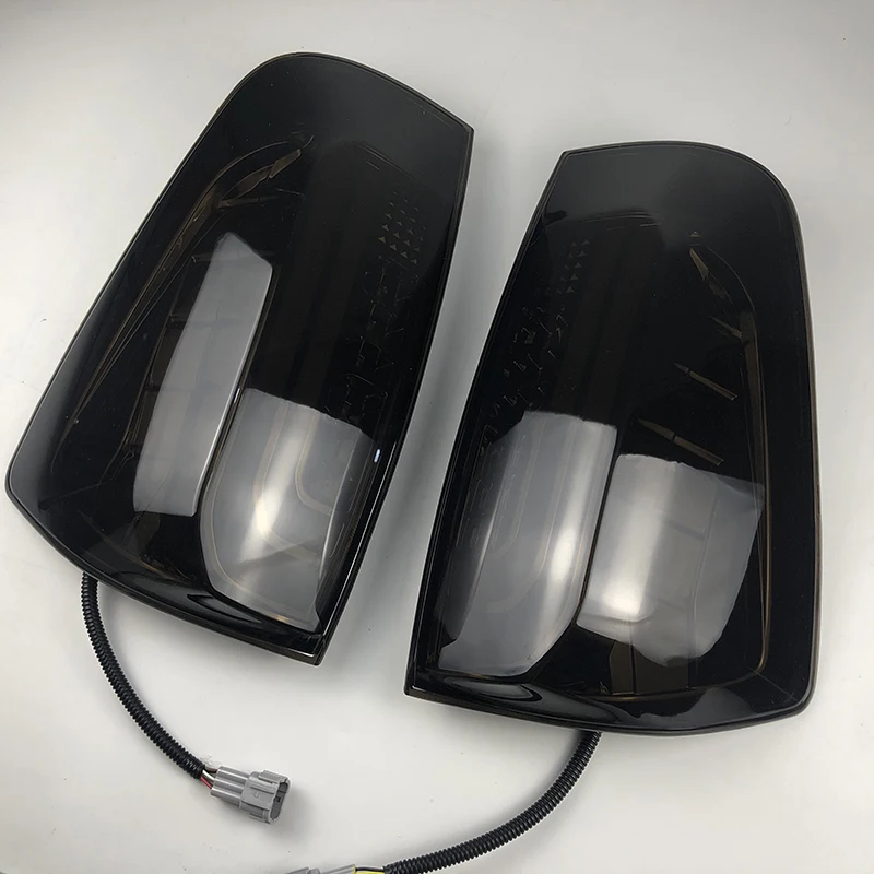 FIT FOR NISSAN NAVARA NP300 2015-2018 REAR LED TAIL LIGHTS SMOKE BACK LAMPS |