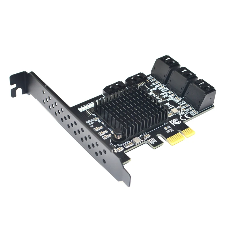 88se9215 чип 8 портов sata 30 для pcie плата рас