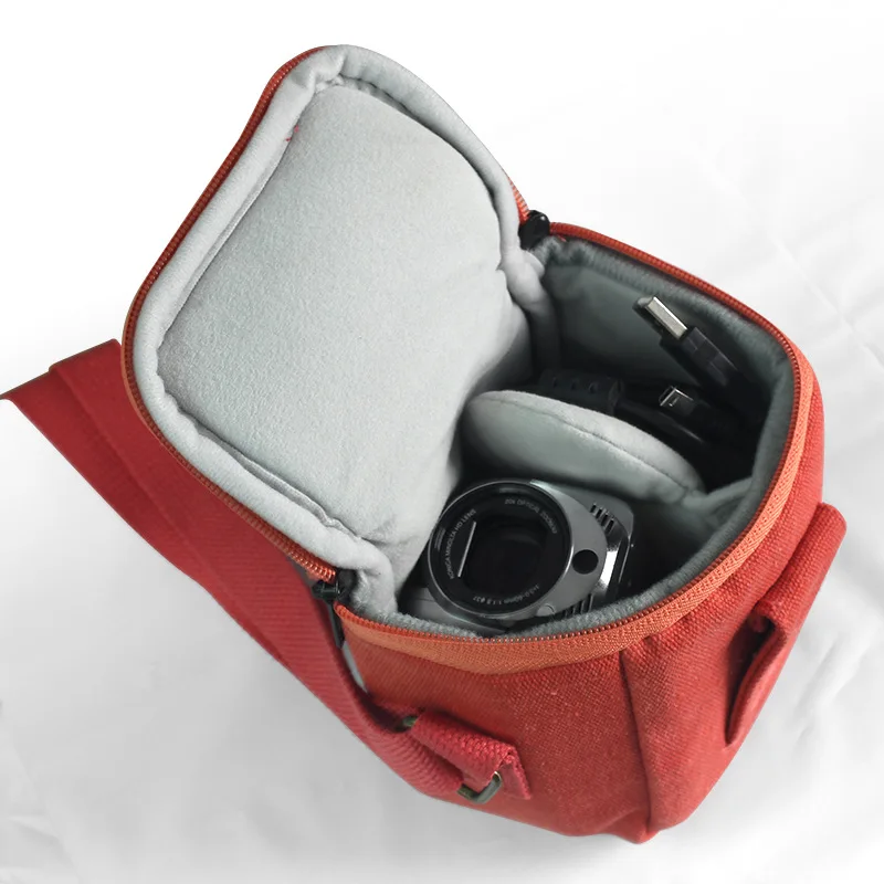 Холщовый чехол для камеры Canon Sony DSC RX100II a6300 a6000 | Электроника