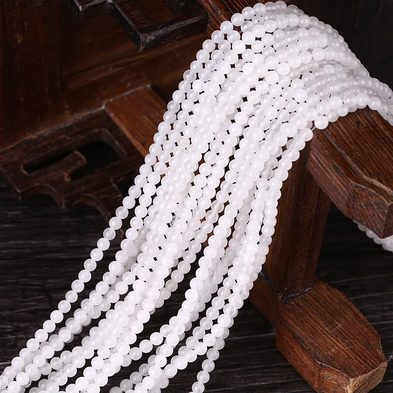 Натуральный кристалл 2 мм женские дикие свободные бусы ювелирные изделия и