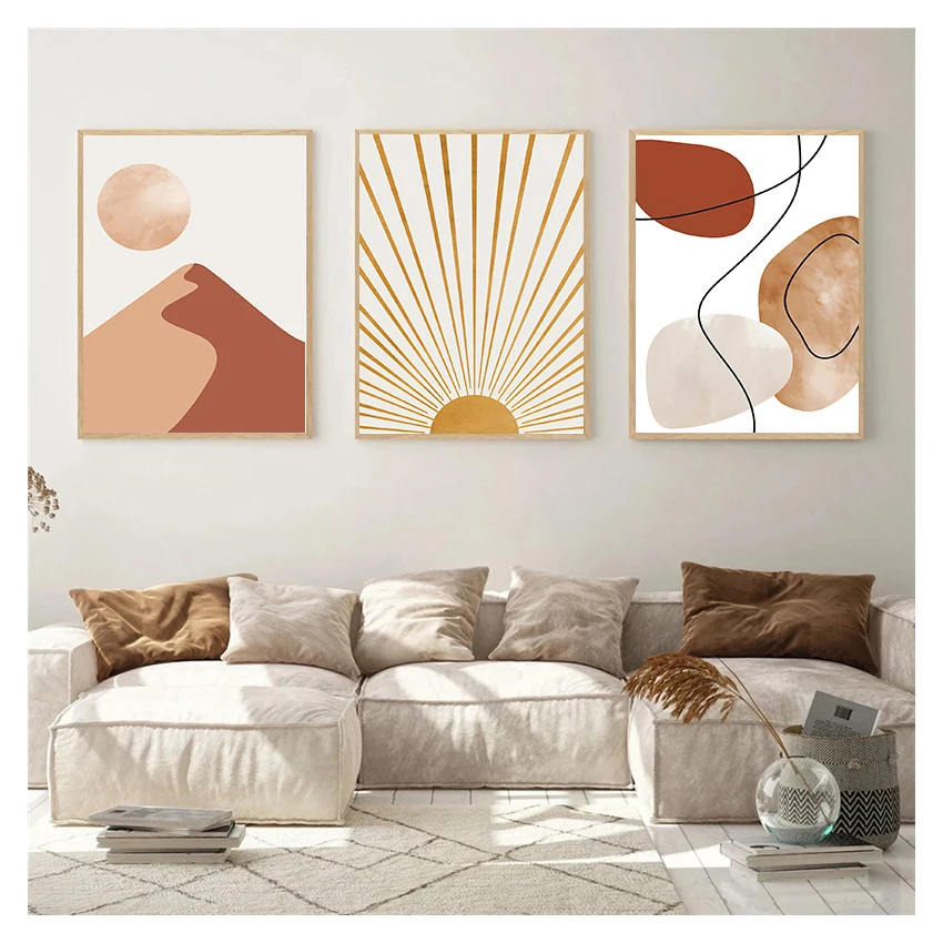 Настенная живопись на холсте скандинавские постеры и принты настенные картины