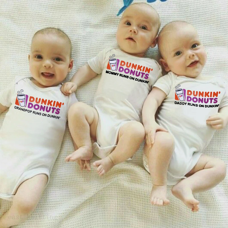 Детский комбинезон-комбинезон Donuts милый комбинезон для новорожденных мальчиков