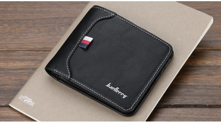 Топ Винтажный Мужской кожаный брендовый Роскошный кошелек короткие тонкие мужские кошельки для денег Клип Кредитная карта доллар цена Portomonee Carteria