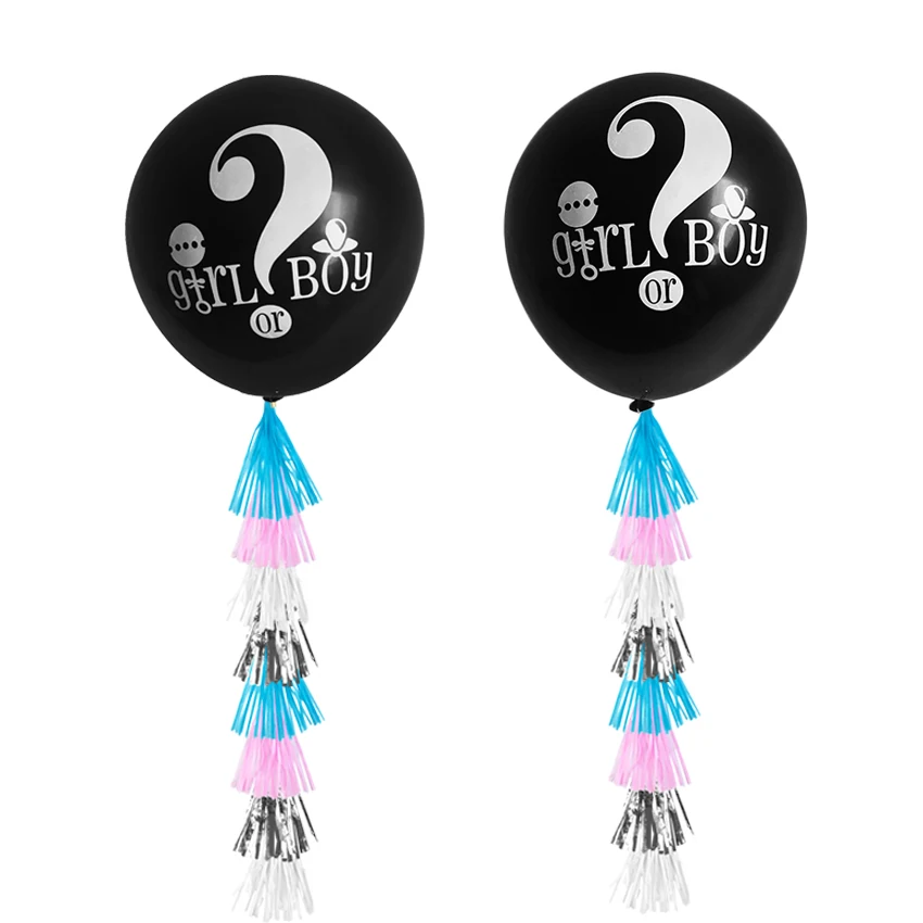 Воздушный шар для девочек и мальчиков черный с надписью латексный конфетти