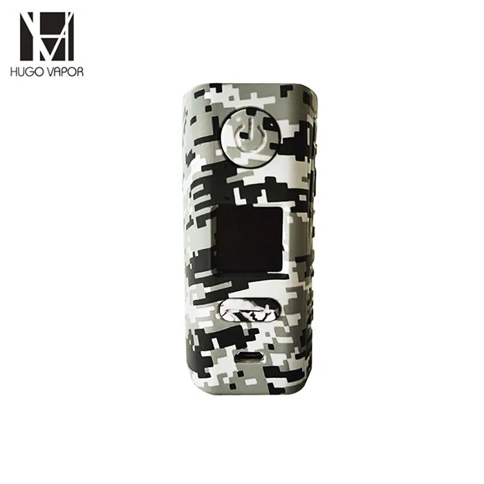 Hugo Vapor данныхhtc Rader ECO 200W коробка батарейный блок с температурным контролем создано Двойной 18650 свет Вес электронная сигарета испаритель VS Think Vape Тор - Цвет: Grey Camo