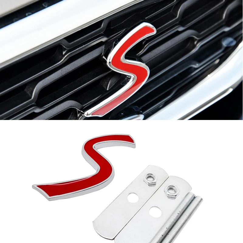 1 шт. наклейка решетка эмблема для Mini Cooper JCW F56 F55 R50 R52 R56 R59 Countryman ROADSTER Paceman Clubman внешний автомобиль-Стайлинг