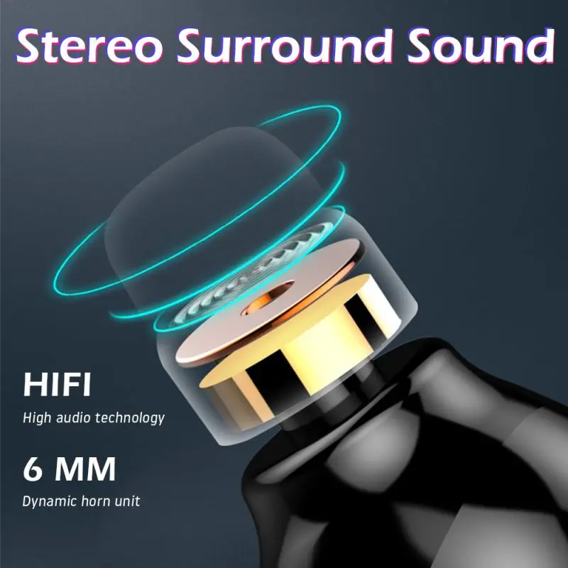 V7 наушники вкладыши TWS Bluetooth 5 0 Беспроводной гарнитура с светодиодный цифровой