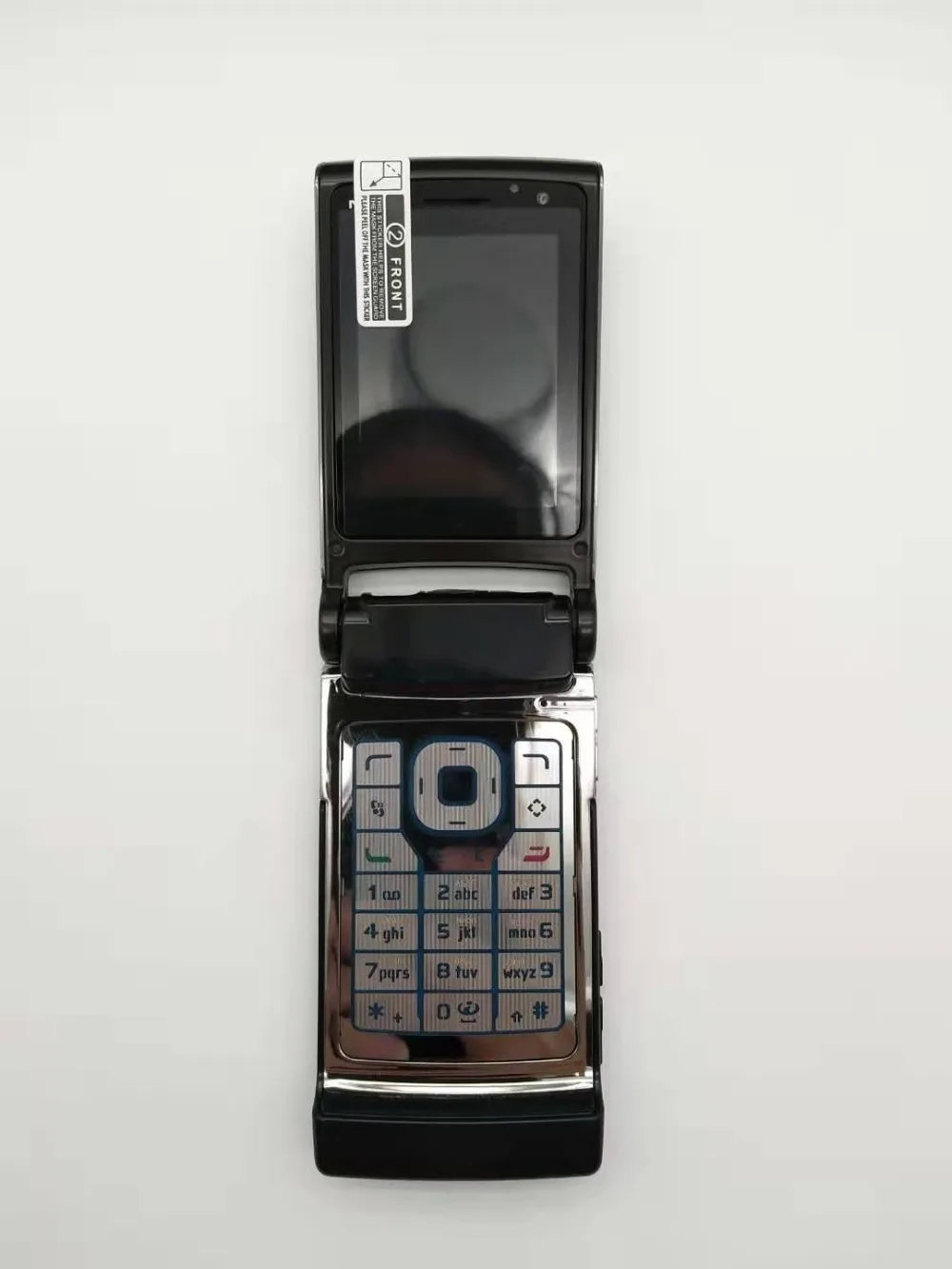 N76 Nokia N76 Bluetooth JAVA 2MP разблокированный Флип Мобильный телефон Поддержка Русская клавиатура Восстановленный
