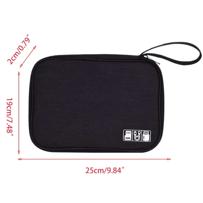 

Electronic Organizer Cable Organizer Compact Travel Organizer Bag Electronics Accessories Cases Storage Bag Waterproof