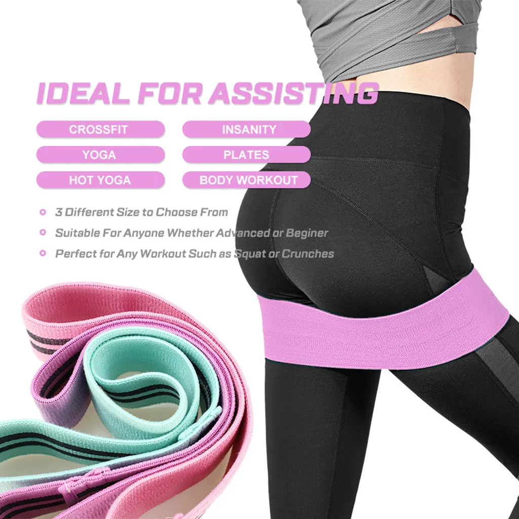 

Resistance Elastic Band Exercise Yoga Belt Rubber Fitness Training Stretch Sports Exercise yoga sports Resistance Elastic Band