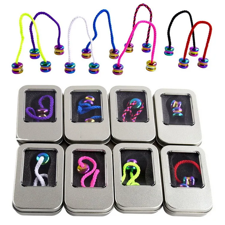 Мини антистрессовые металлические игрушки begleri многоцветные для снятия стресса