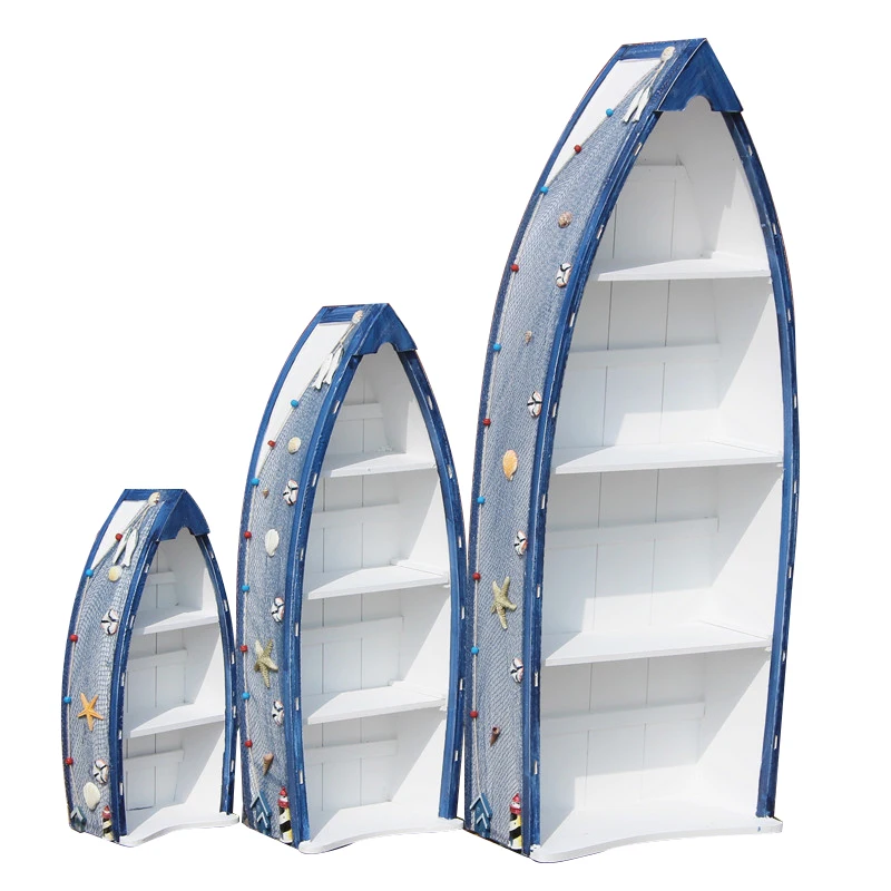 Средиземноморские шкафы украшения для гостиной морские ветрозащитные лодки