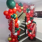 111 шт. рождественские воздушные шары, гирлянда, арка, Рождество 2021, товары для дома, гелиевые шары, украшения на годовщину, сувениры