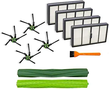 Высокое качество 1 пара основных кистей и 3 шт. Hepa фильтр боковые щетки для iRobot Roomba