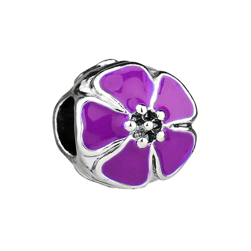 2 шт./лот фиолетовый романтичный таинственный благородный Тибетский Silv Шарм