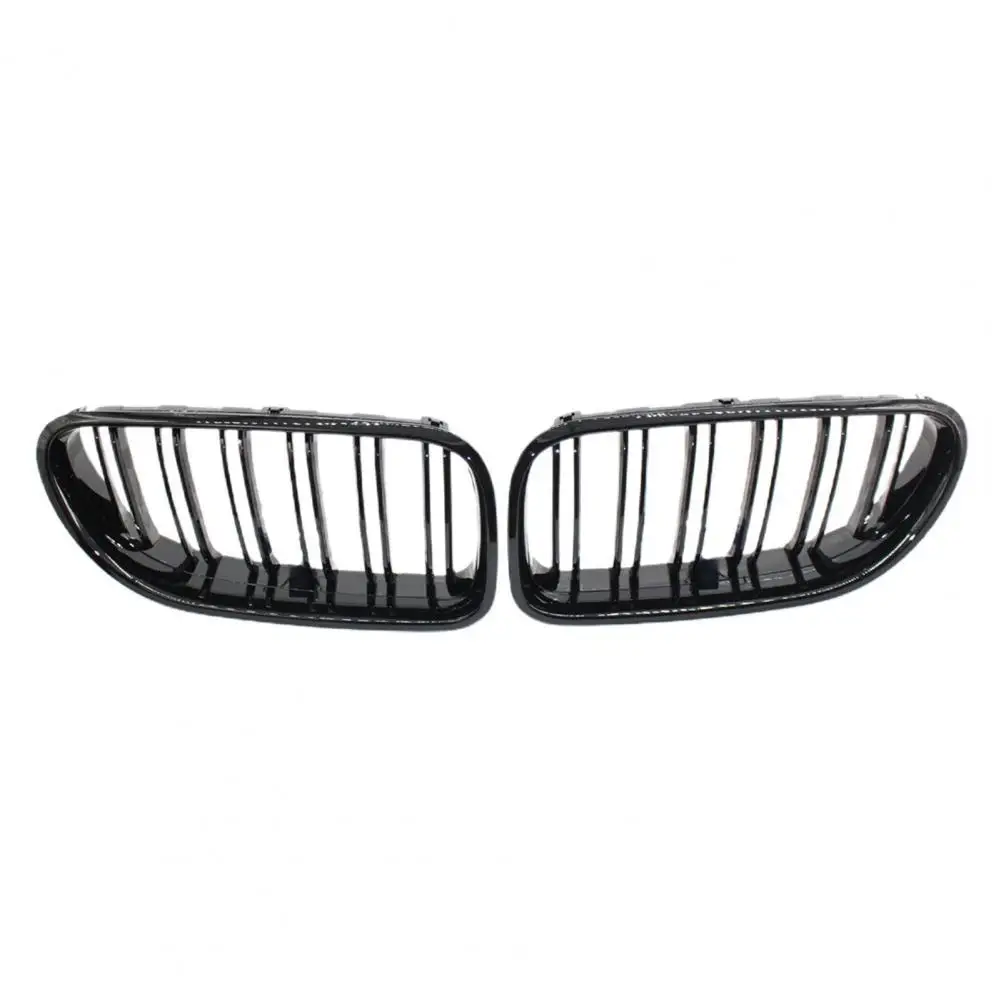 

Carbon fiber BMW 6 series F06 F12 F13 12-16 gloss black front kidney grille ABS material Racing Grills bmw e60 accessories