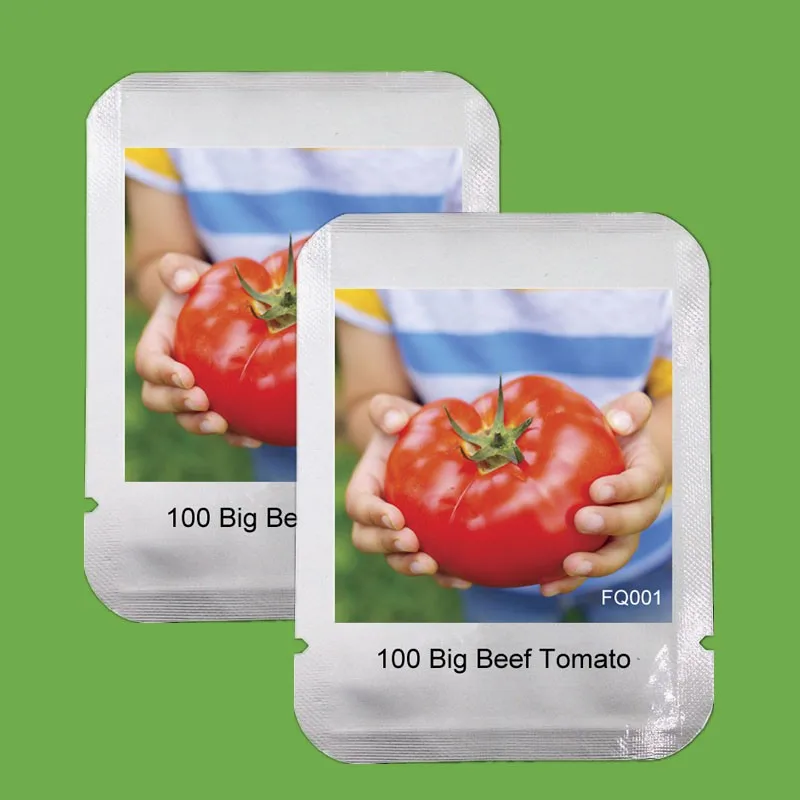 Big Beef Hybrid Tomato bonsai, Professional Pack, 100 Pcs / Pack, Extra-large, Extra-meaty, Extra-tasty Tomato#FQ001