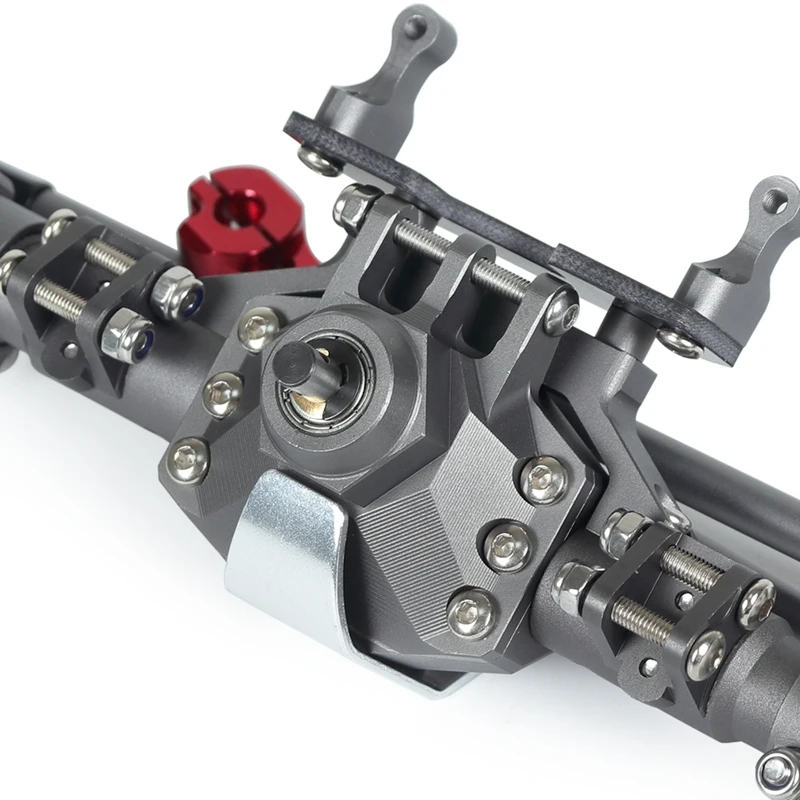 

Metal CNC Front & Rear Axle RC Bridge Axle RC Spare Parts for Axial SCX10 II 90046 90047 RC Crawler Truck