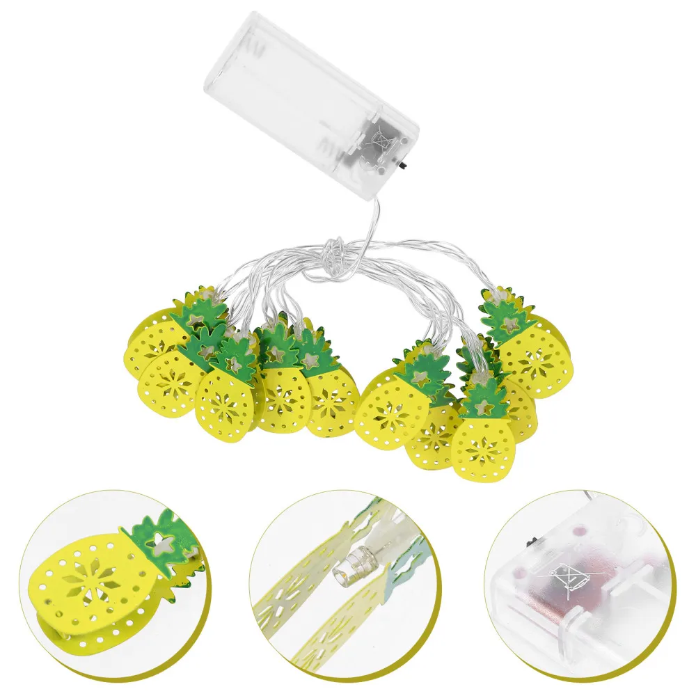 

String Light 1.5M 10 LED Pineapple Light Wedding Christmas Festival Decoration
