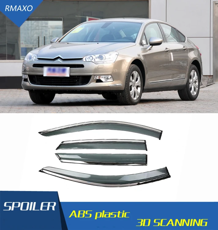 Для Citroen C5 2010-2016 оконный козырек вентиляционные шторы защита от солнца дождя для