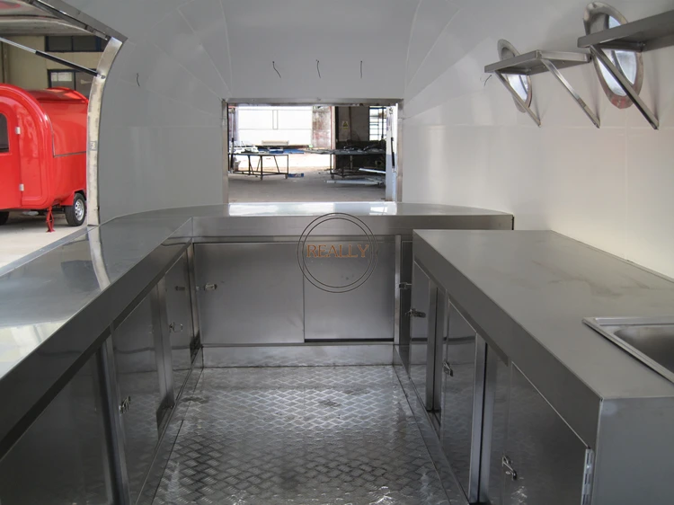 Airstream Мобильная Кухонная Тележка пищевой трейлер киоск | Бытовая техника