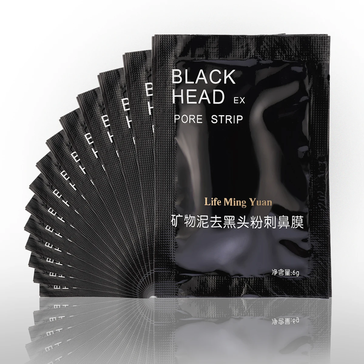 

Mineral Mud Nose Blackhead Pore Cleansing Cleaner Removal Membranes Strips Mineral Mud Nose Masks
