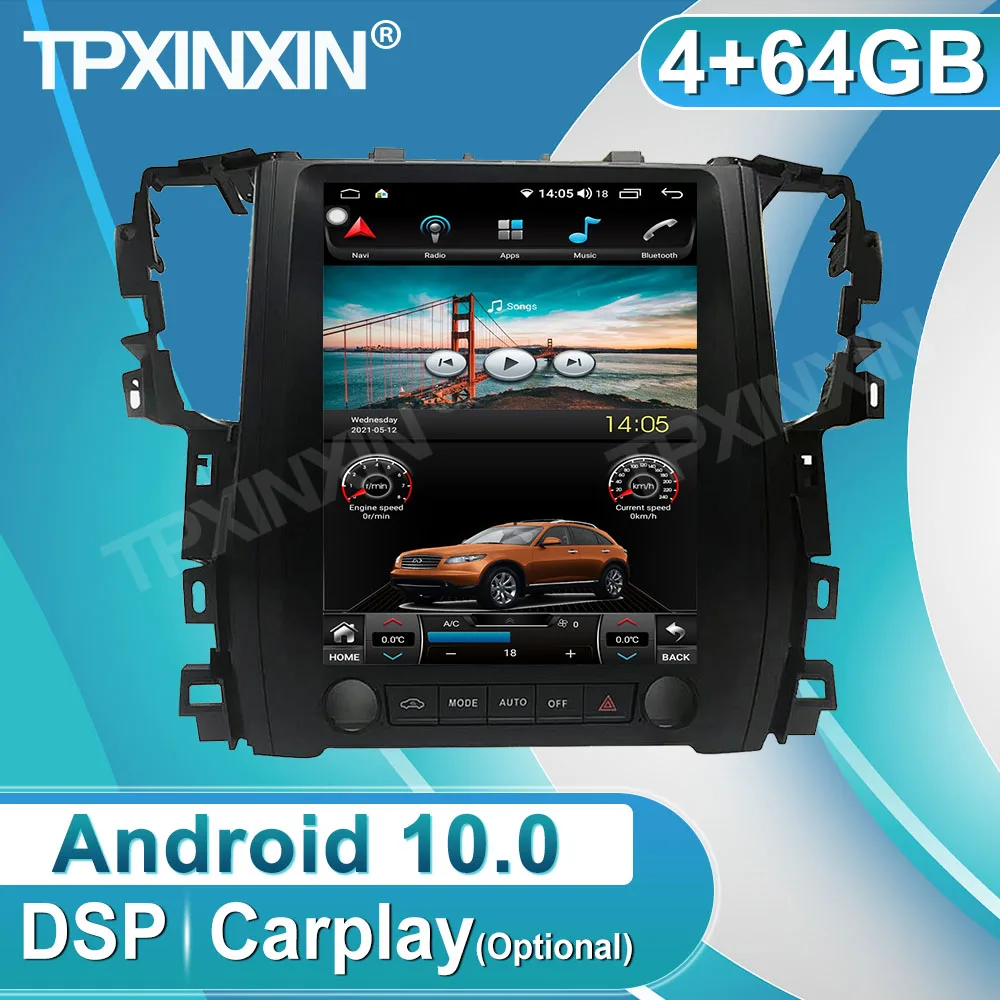 

Android 10 4G+64GB For Toyota Alphard A30 2016 2017 2018 2019 2020 Car Radio Recorder Multimedia Player GPS Navigatie Head Unit