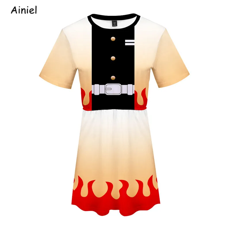 Женское платье для косплея из аниме рассекающий демонов|Костюмы аниме| |