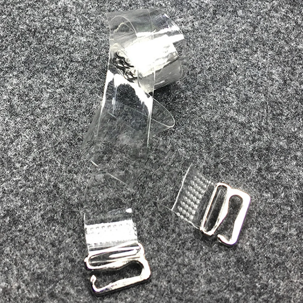 1 пара женский бюстгальтер ремни пояс эластичные прозрачные силиконовые лямки