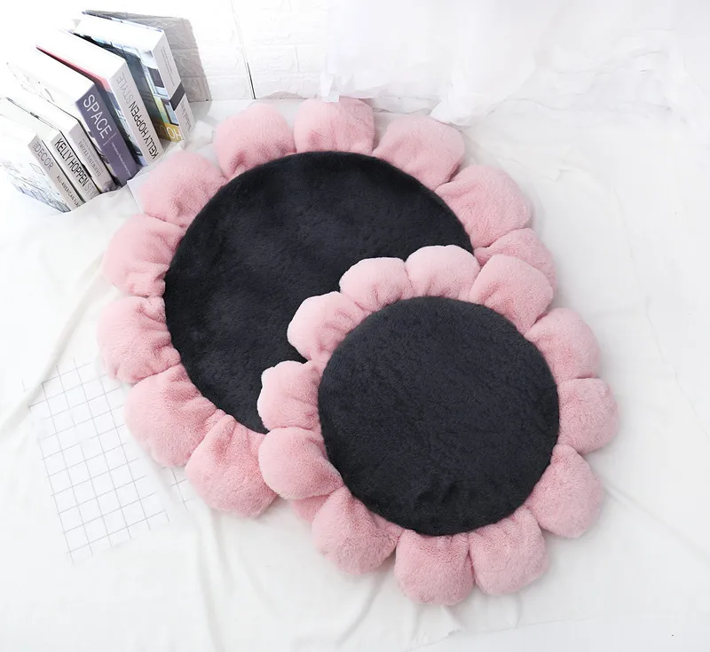 Кровать для собак коврик домашних животных мягкие плюшевые теплые кровати