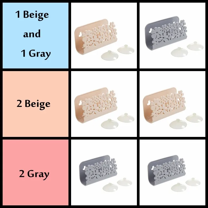 Kitchen Storage Rack Holders Dish Cloths Suction Sponge Holder Clip Rag Shelf Towel Soap Wall Mounted 1.2 | Дом и сад