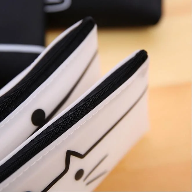 Водонепроницаемая черно белая сумка карандаш в виде животных с хорошей