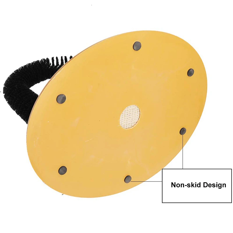 MESNUG Интерактивная кошка арка самомассажер с висящей мышкой котенок Когтеточка