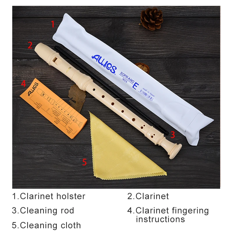 Японский импортный кларнет флейта немецкий/Британский с 8 отверстиями