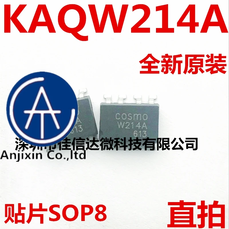 

10 шт. 100% оригинальный новый настоящий запас KAQW214A Шелковый экран W214A COSMO SOP8
