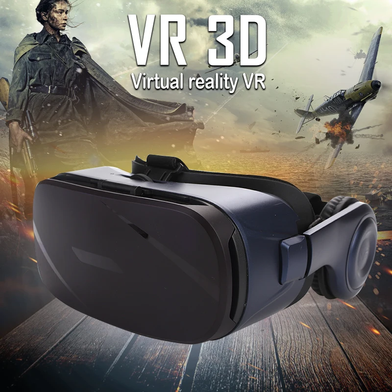 Очки виртуальной реальности G300 Googles портативные 3D VR очки фильмы 360 градусов видео