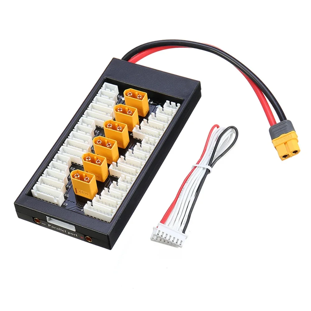 ISDT Q6 Nano BattGo 200W 8A Lipo Battery Charger White Color With XT60 Plug Parallel Charging Board | Электроника