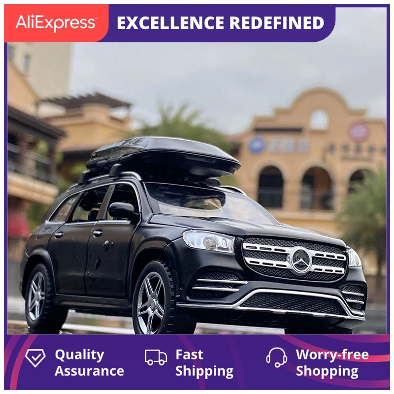 

1:32BenzsGLS 580 SUV Simulation Alloy Car Model Diecasts Toy Vehicles Metal Simulation Toy Car Model Free Shipping Kids Toy Gift