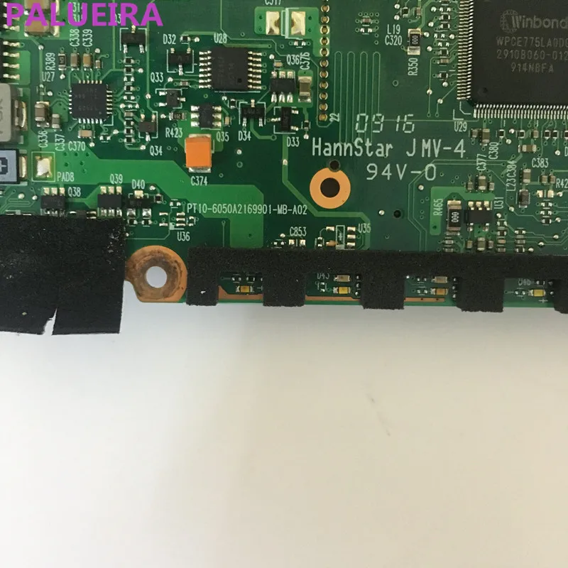 PALUBEIRA для toshiba satellite A300 A305 интегрированная материнская плата ноутбука 6050A2169901 V000126620 основная плата протестирована