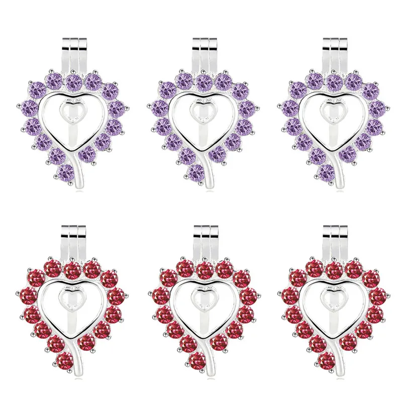 10 шт. Яркая Серебряная Фотолюминесцентная подвеска в виде клетки ароматерапия