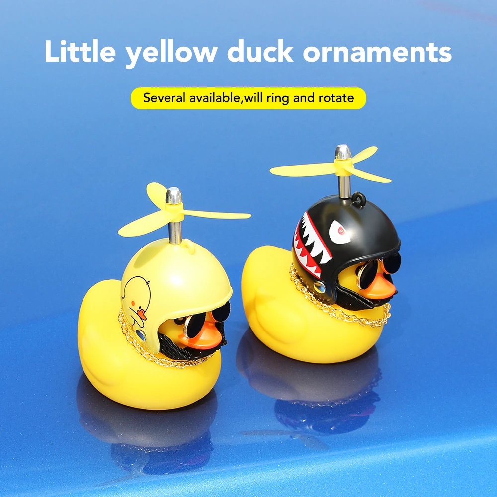 Автомобильная утка с шлемом и сломанным ветром маленькая Желтая для Volkswagen Polo Golf