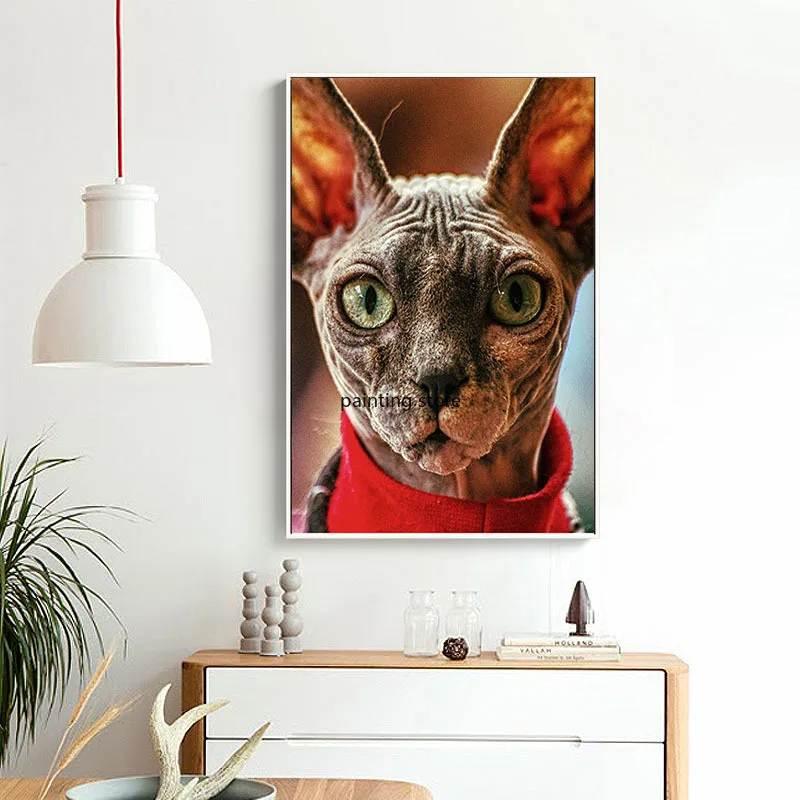 5D алмазная живопись сделай сам животные Сфинкс кот наборы для вышивки крестиком